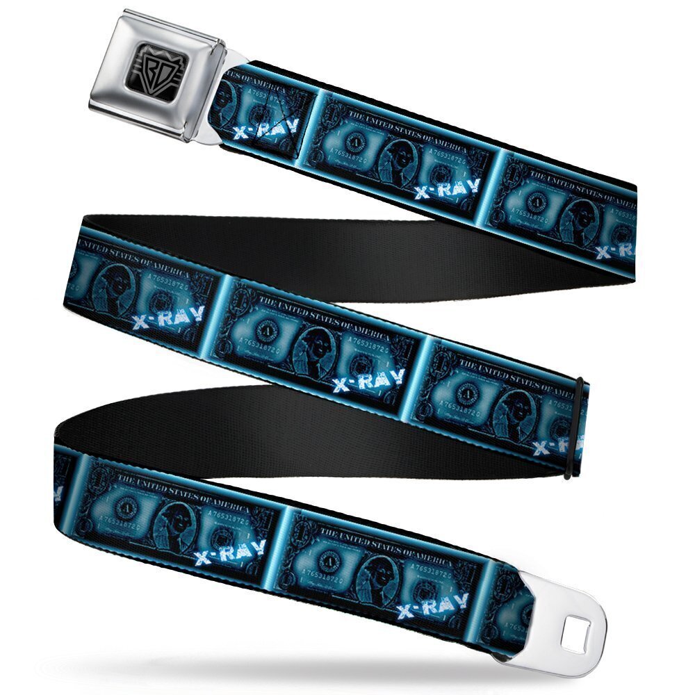 5094 Seatbelt Belt - $1 Bill X-Ray - 1.0" Wide - 20-36 Inches in Length